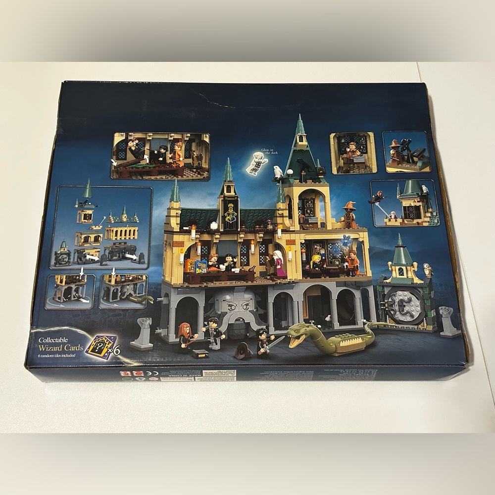 Modular Harry Potter Hogwarts Chamber of Secrets w/ Mini Figures Lego Compatible - Picture 3 of 4